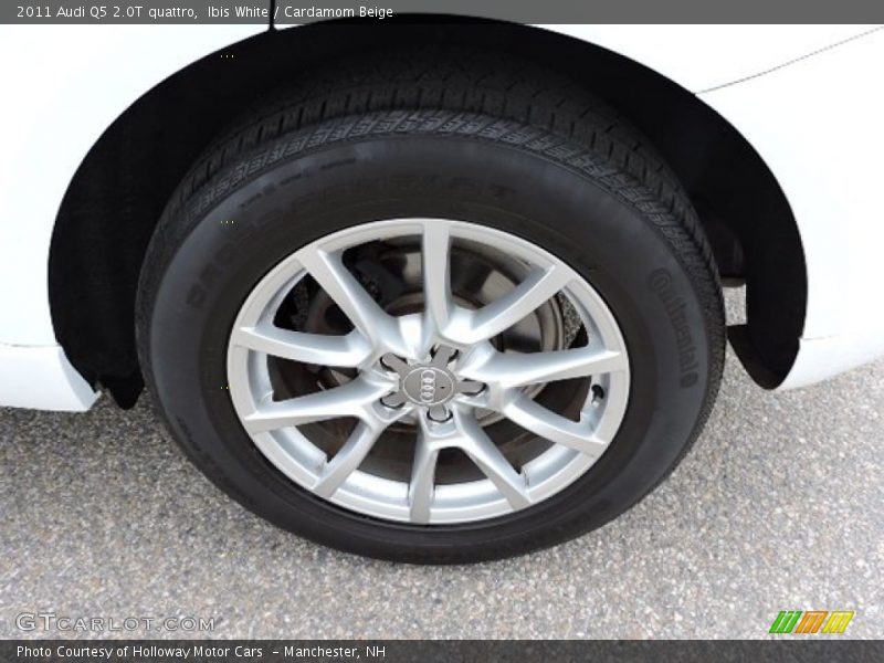 Ibis White / Cardamom Beige 2011 Audi Q5 2.0T quattro