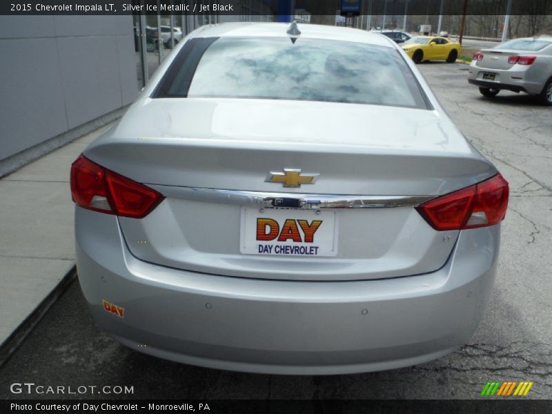 Silver Ice Metallic / Jet Black 2015 Chevrolet Impala LT
