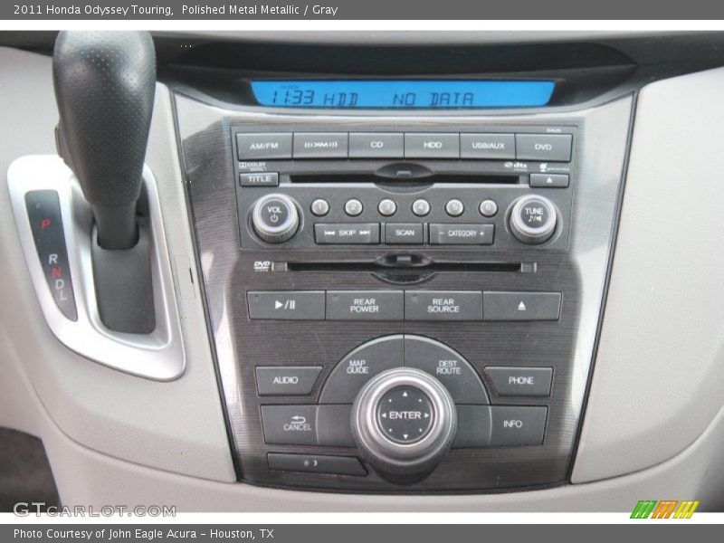 Polished Metal Metallic / Gray 2011 Honda Odyssey Touring