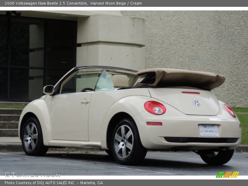 Harvest Moon Beige / Cream 2006 Volkswagen New Beetle 2.5 Convertible