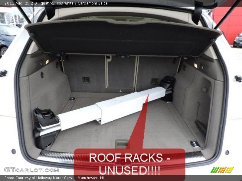 Ibis White / Cardamom Beige 2011 Audi Q5 2.0T quattro