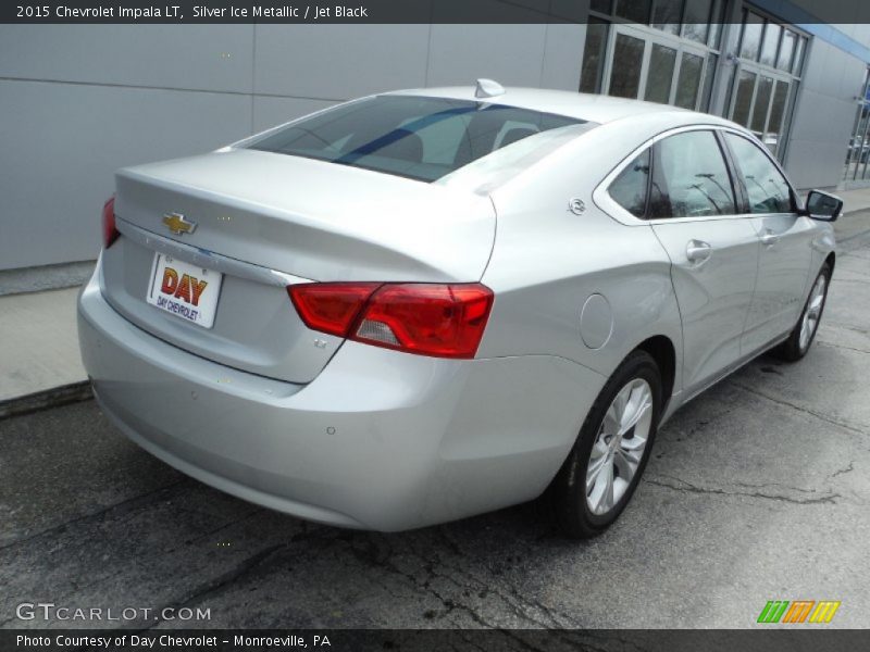 Silver Ice Metallic / Jet Black 2015 Chevrolet Impala LT