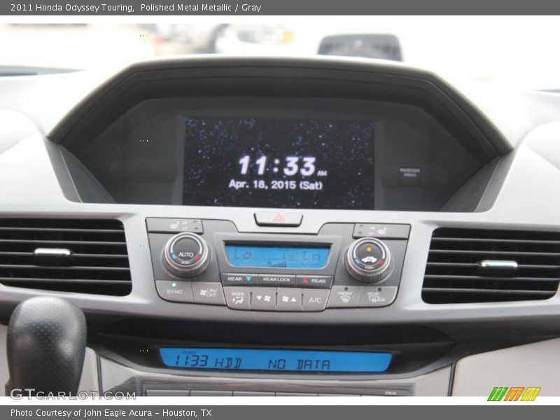 Polished Metal Metallic / Gray 2011 Honda Odyssey Touring