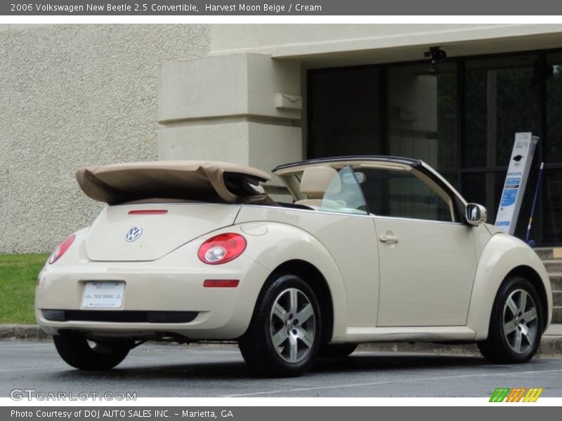 Harvest Moon Beige / Cream 2006 Volkswagen New Beetle 2.5 Convertible