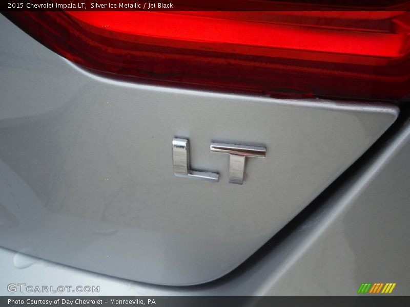 Silver Ice Metallic / Jet Black 2015 Chevrolet Impala LT
