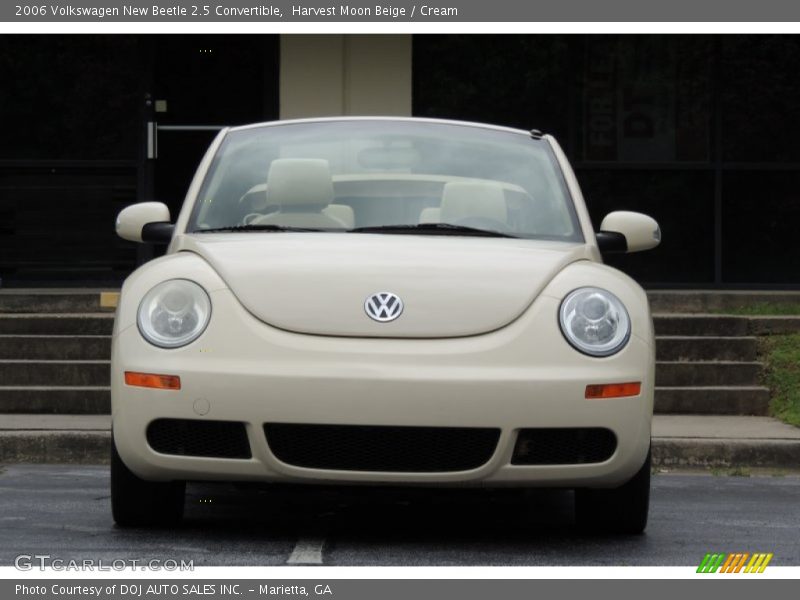 Harvest Moon Beige / Cream 2006 Volkswagen New Beetle 2.5 Convertible