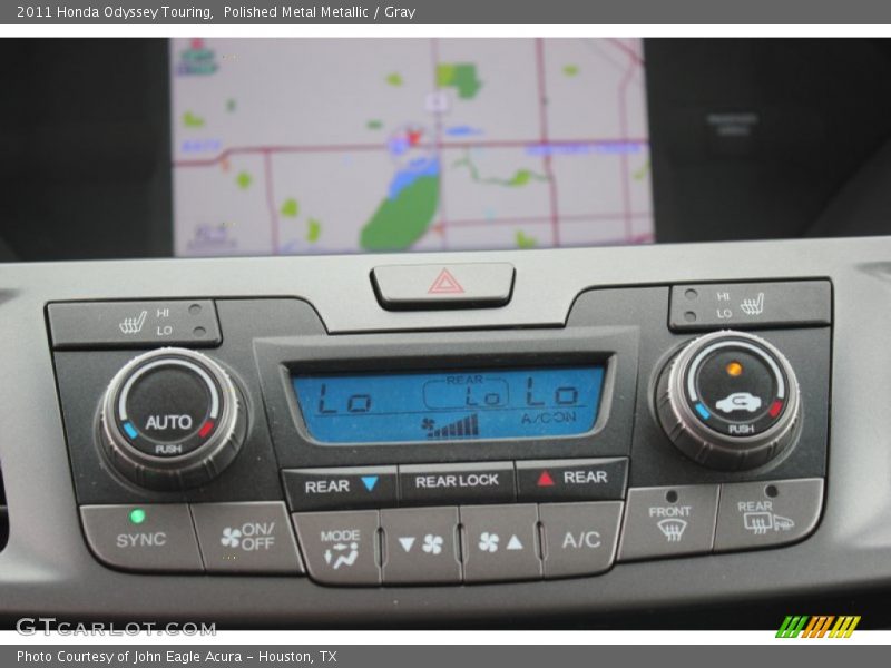 Polished Metal Metallic / Gray 2011 Honda Odyssey Touring