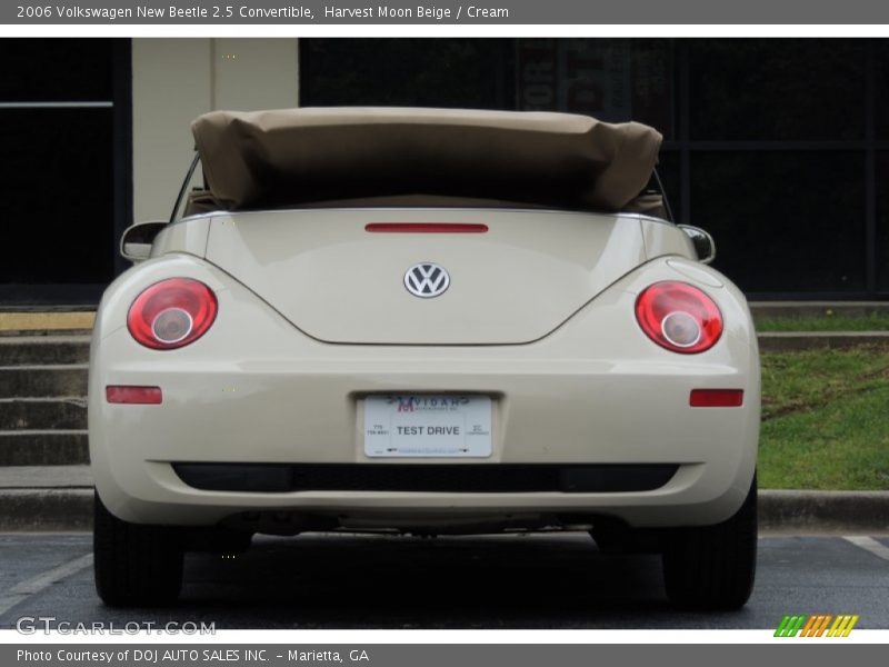 Harvest Moon Beige / Cream 2006 Volkswagen New Beetle 2.5 Convertible