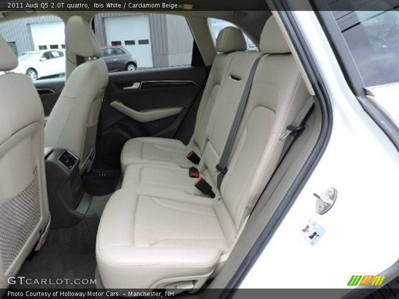 Ibis White / Cardamom Beige 2011 Audi Q5 2.0T quattro