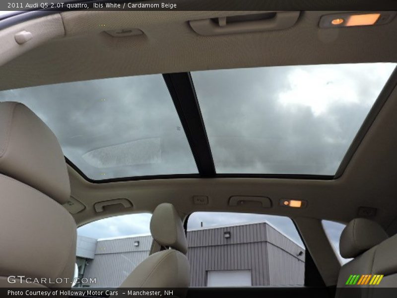 Ibis White / Cardamom Beige 2011 Audi Q5 2.0T quattro