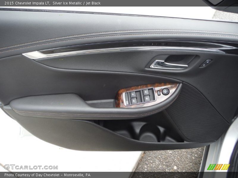 Silver Ice Metallic / Jet Black 2015 Chevrolet Impala LT