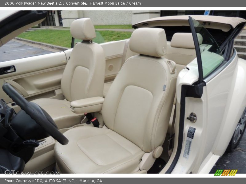 Harvest Moon Beige / Cream 2006 Volkswagen New Beetle 2.5 Convertible