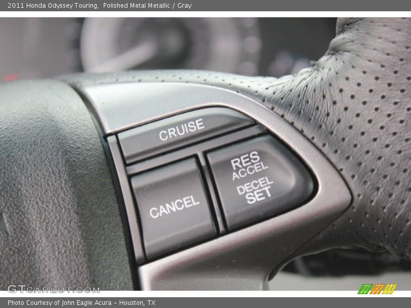 Polished Metal Metallic / Gray 2011 Honda Odyssey Touring