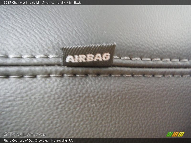 Silver Ice Metallic / Jet Black 2015 Chevrolet Impala LT