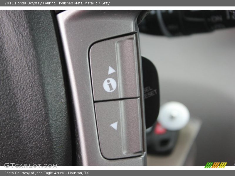 Polished Metal Metallic / Gray 2011 Honda Odyssey Touring