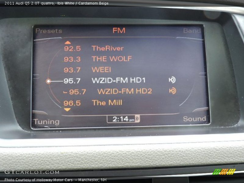 Ibis White / Cardamom Beige 2011 Audi Q5 2.0T quattro