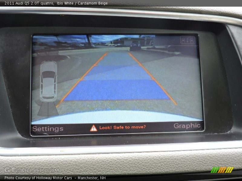 Ibis White / Cardamom Beige 2011 Audi Q5 2.0T quattro