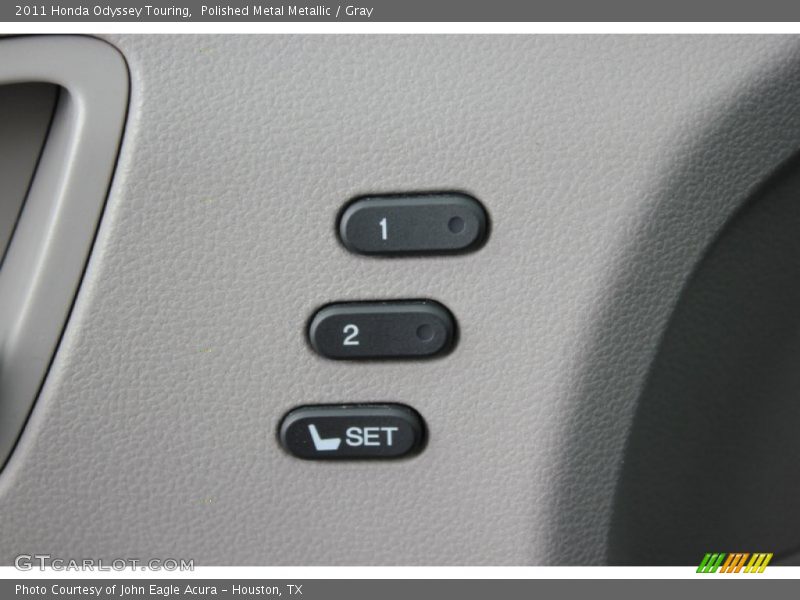 Polished Metal Metallic / Gray 2011 Honda Odyssey Touring