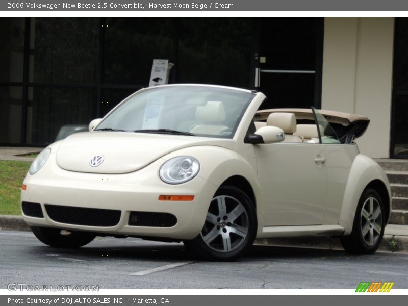Harvest Moon Beige / Cream 2006 Volkswagen New Beetle 2.5 Convertible