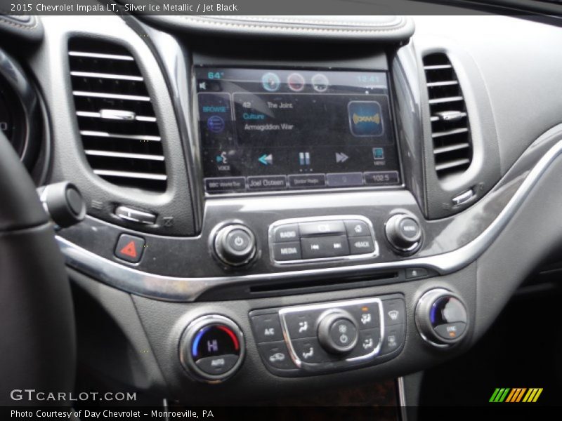 Silver Ice Metallic / Jet Black 2015 Chevrolet Impala LT