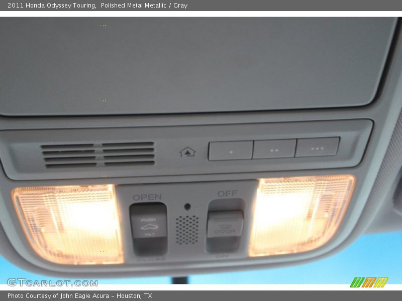 Polished Metal Metallic / Gray 2011 Honda Odyssey Touring