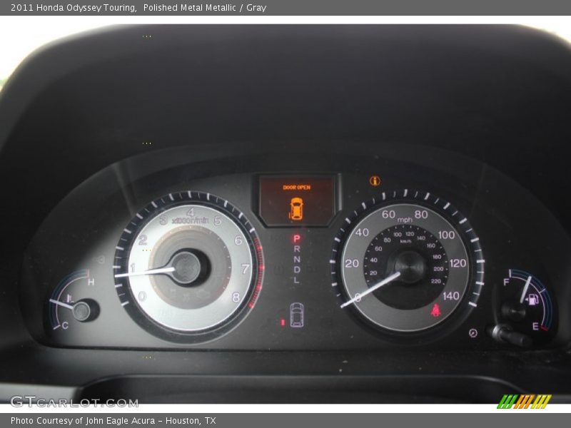 Polished Metal Metallic / Gray 2011 Honda Odyssey Touring