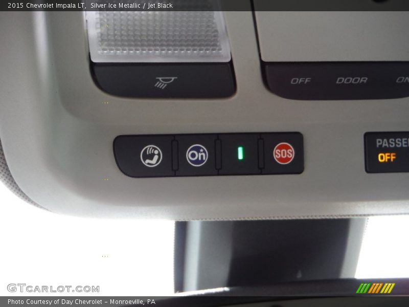 Silver Ice Metallic / Jet Black 2015 Chevrolet Impala LT