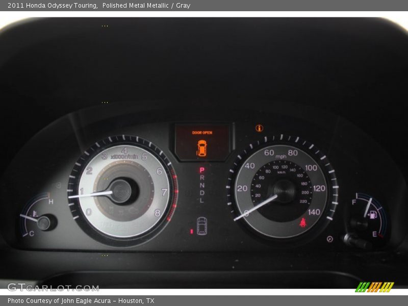 Polished Metal Metallic / Gray 2011 Honda Odyssey Touring