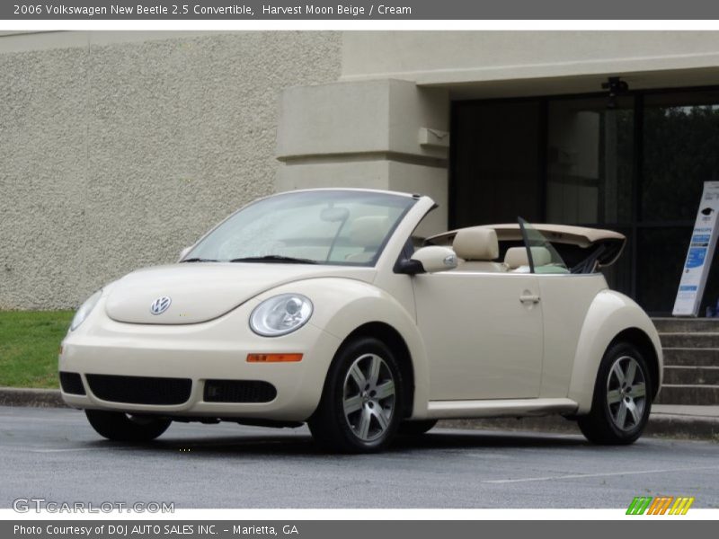 Harvest Moon Beige / Cream 2006 Volkswagen New Beetle 2.5 Convertible