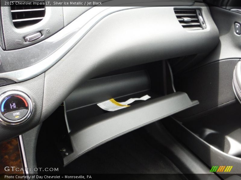 Silver Ice Metallic / Jet Black 2015 Chevrolet Impala LT