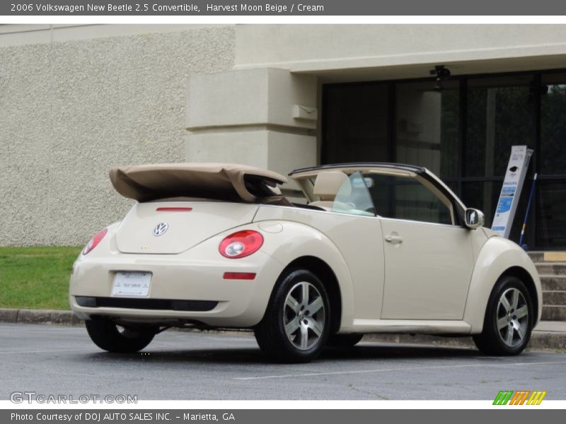 Harvest Moon Beige / Cream 2006 Volkswagen New Beetle 2.5 Convertible