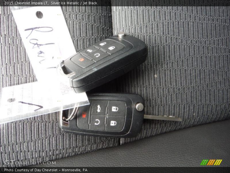 Silver Ice Metallic / Jet Black 2015 Chevrolet Impala LT