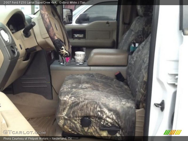 Oxford White / Tan 2007 Ford F150 Lariat SuperCrew 4x4