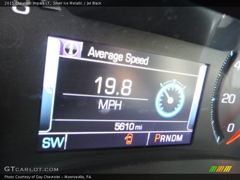 Silver Ice Metallic / Jet Black 2015 Chevrolet Impala LT