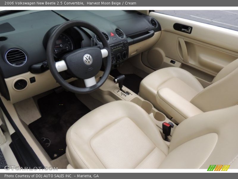 Harvest Moon Beige / Cream 2006 Volkswagen New Beetle 2.5 Convertible