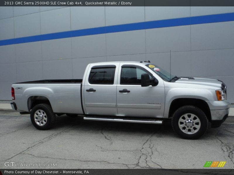  2013 Sierra 2500HD SLE Crew Cab 4x4 Quicksilver Metallic