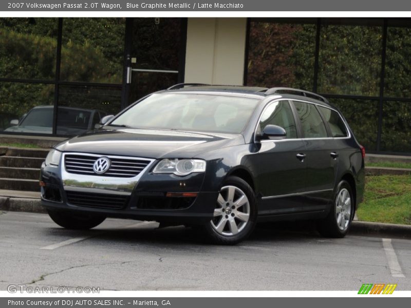 Blue Graphite Metallic / Latte Macchiato 2007 Volkswagen Passat 2.0T Wagon