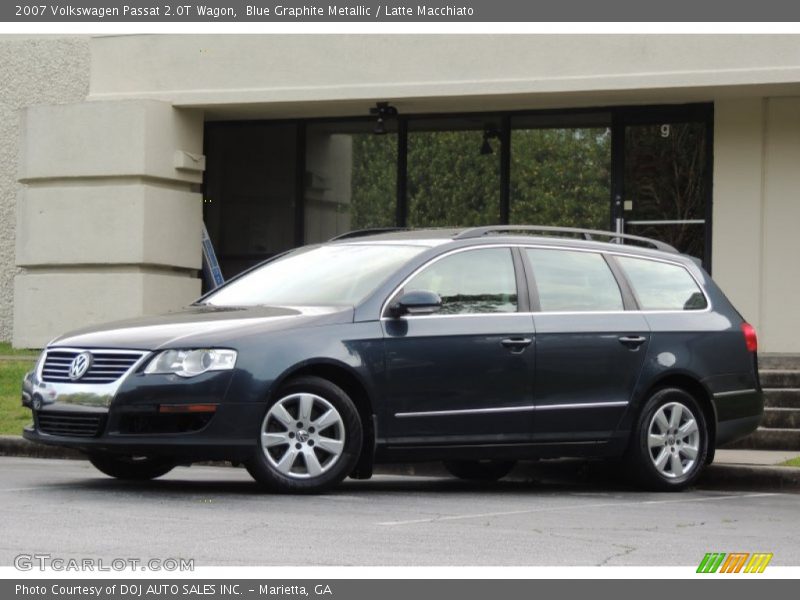Blue Graphite Metallic / Latte Macchiato 2007 Volkswagen Passat 2.0T Wagon