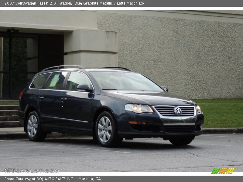 Blue Graphite Metallic / Latte Macchiato 2007 Volkswagen Passat 2.0T Wagon