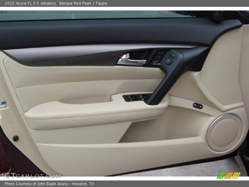 Basque Red Pearl / Taupe 2012 Acura TL 3.5 Advance