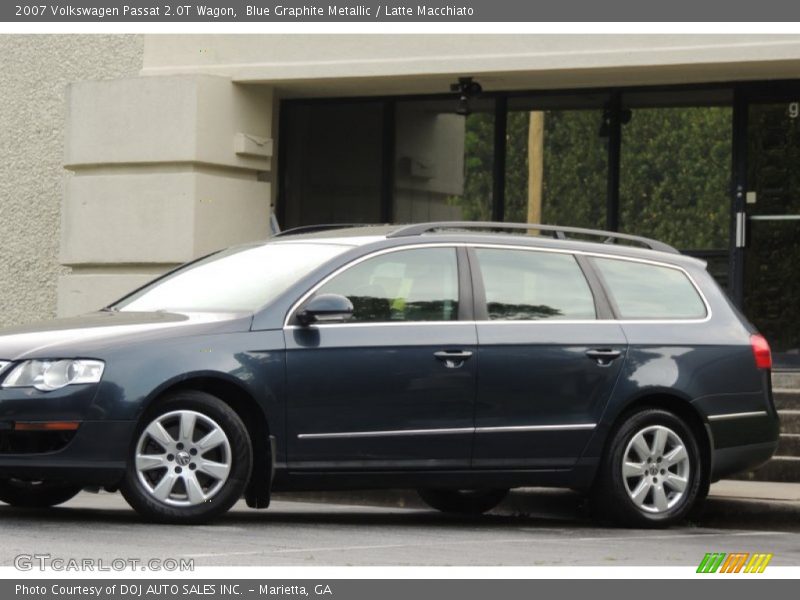 Blue Graphite Metallic / Latte Macchiato 2007 Volkswagen Passat 2.0T Wagon