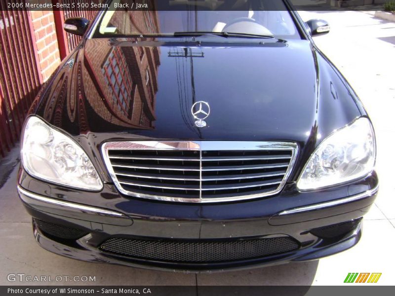 Black / Java 2006 Mercedes-Benz S 500 Sedan
