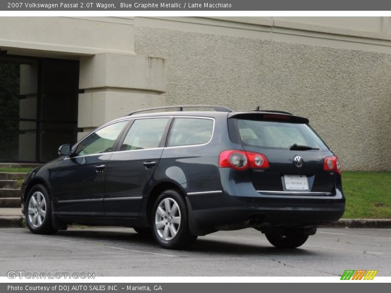 Blue Graphite Metallic / Latte Macchiato 2007 Volkswagen Passat 2.0T Wagon