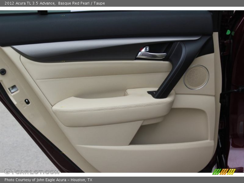 Basque Red Pearl / Taupe 2012 Acura TL 3.5 Advance