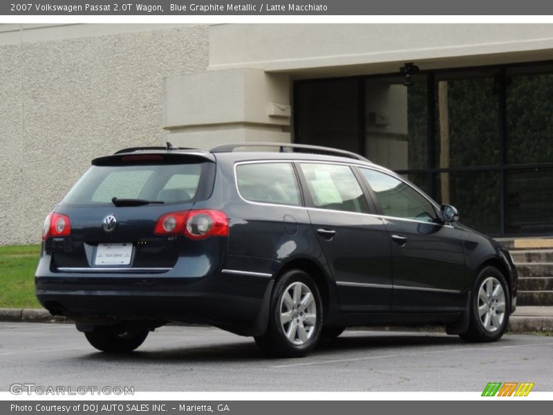 Blue Graphite Metallic / Latte Macchiato 2007 Volkswagen Passat 2.0T Wagon