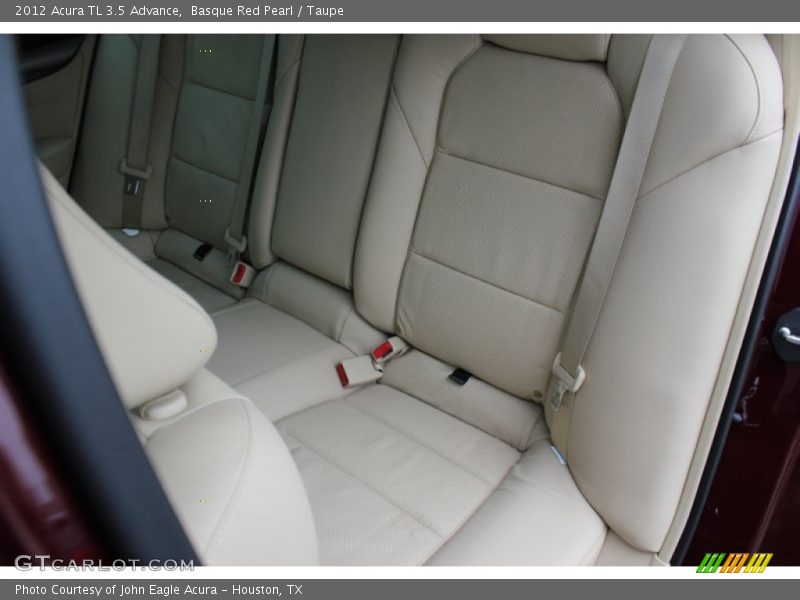 Basque Red Pearl / Taupe 2012 Acura TL 3.5 Advance