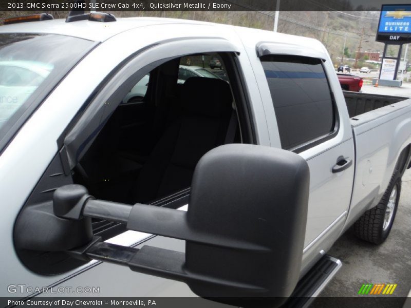 Quicksilver Metallic / Ebony 2013 GMC Sierra 2500HD SLE Crew Cab 4x4