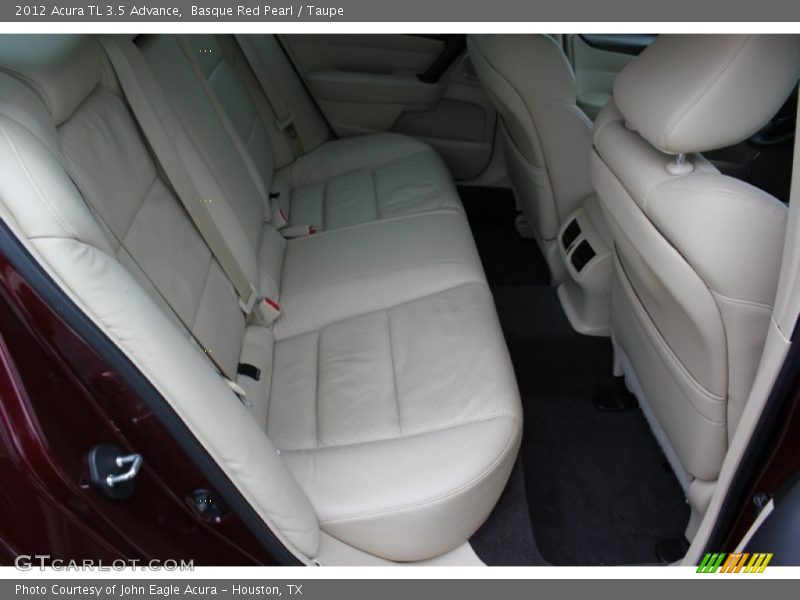 Basque Red Pearl / Taupe 2012 Acura TL 3.5 Advance