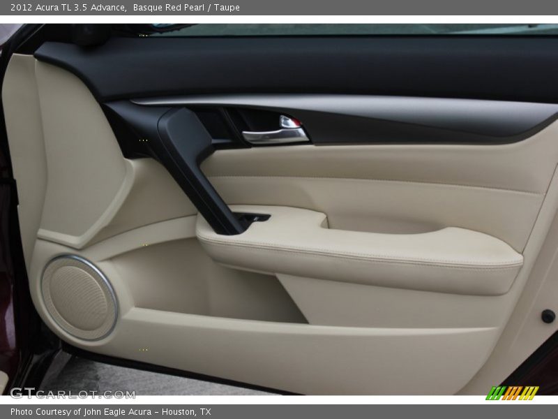 Basque Red Pearl / Taupe 2012 Acura TL 3.5 Advance