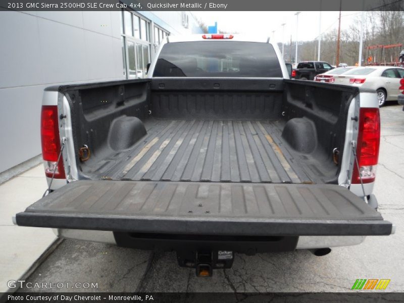 Quicksilver Metallic / Ebony 2013 GMC Sierra 2500HD SLE Crew Cab 4x4